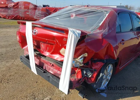 2010 Toyota Corolla S from USA, damaged, VIN 2T1BU4EEXAC500814